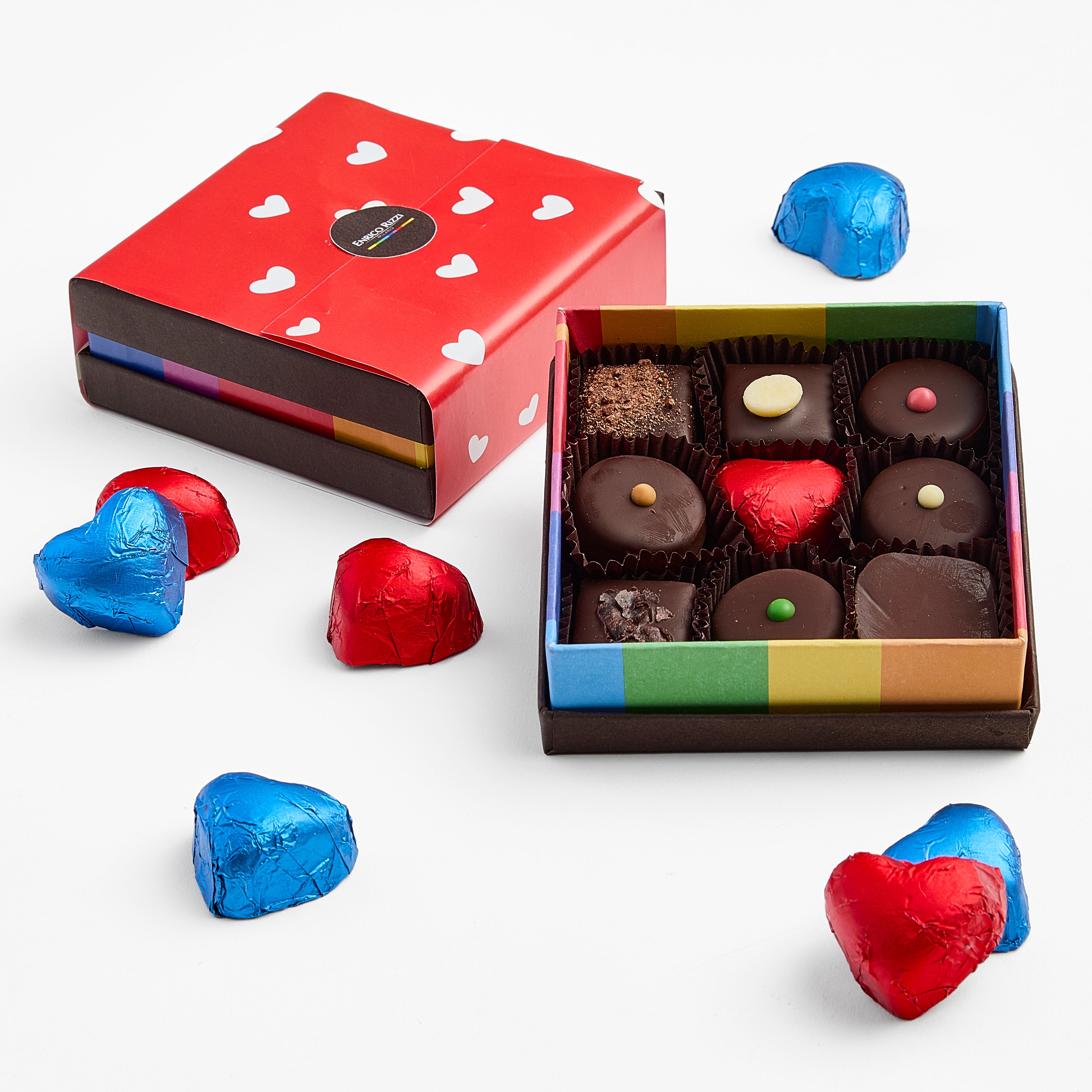 Cofanetto 16 praline San Valentino