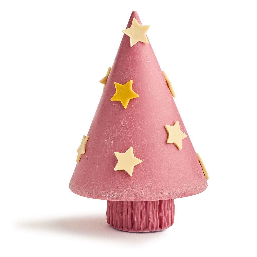 alberello di natale di cioccolato ruby