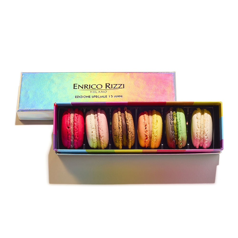 Cofanetto 6 macarons Edizione Speciale 15 anni