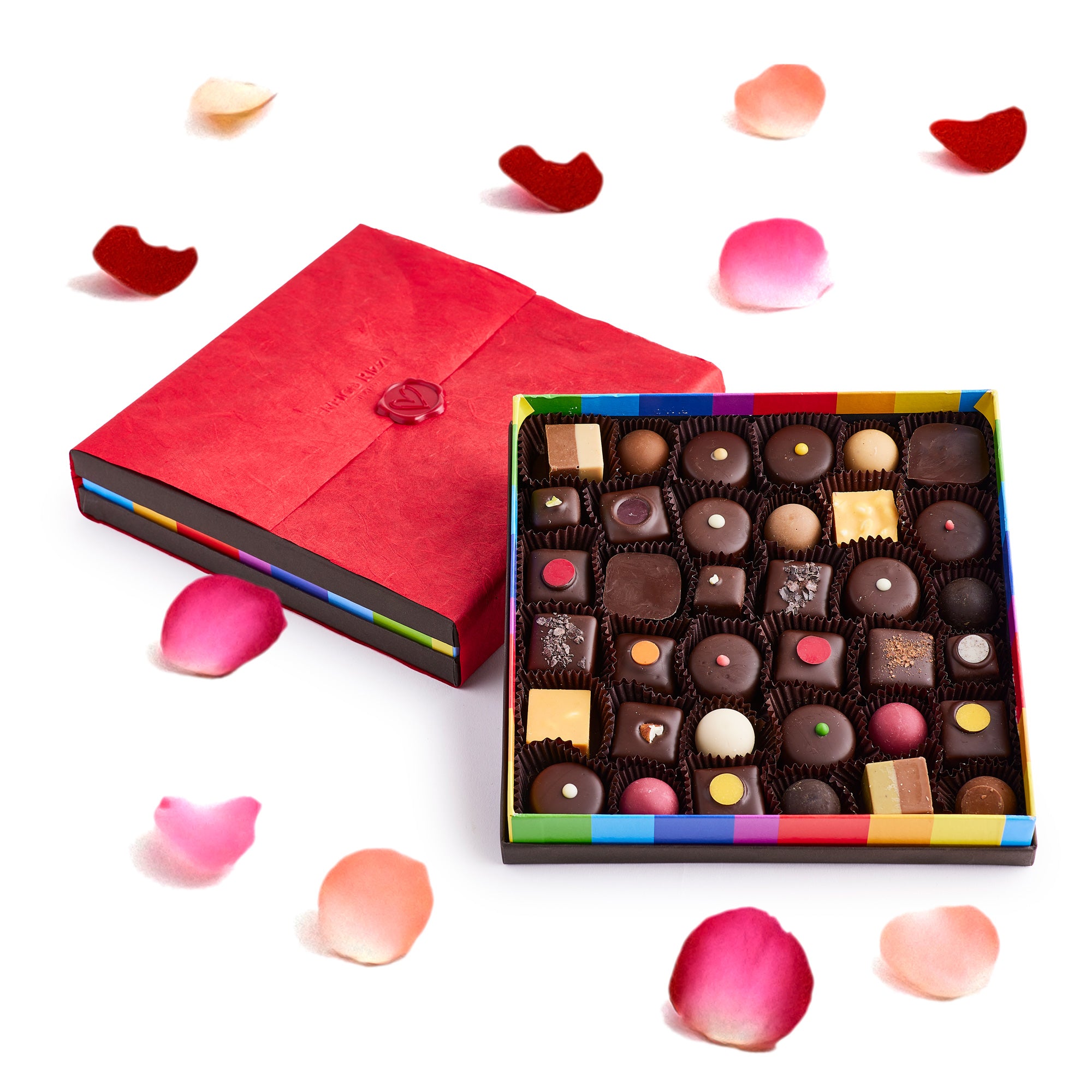 Cofanetto 36 praline San Valentino