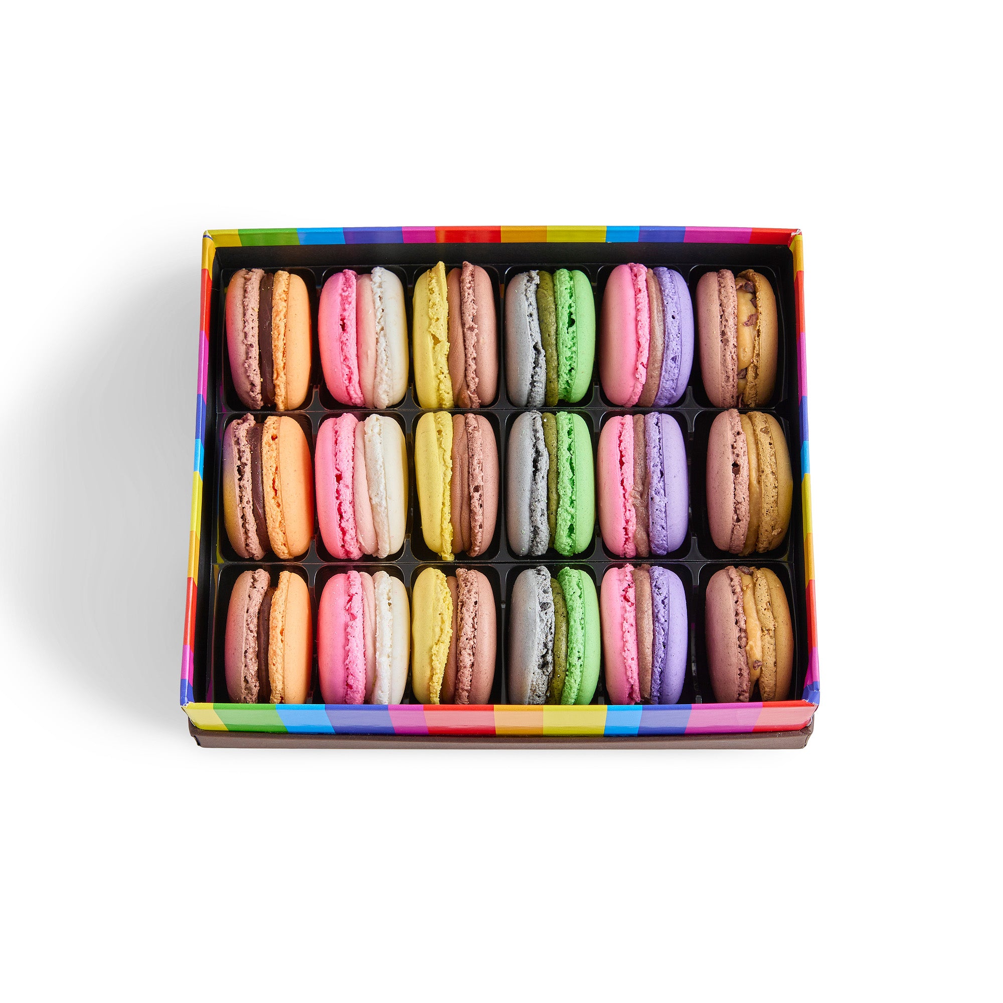 Gift box 18 macarons