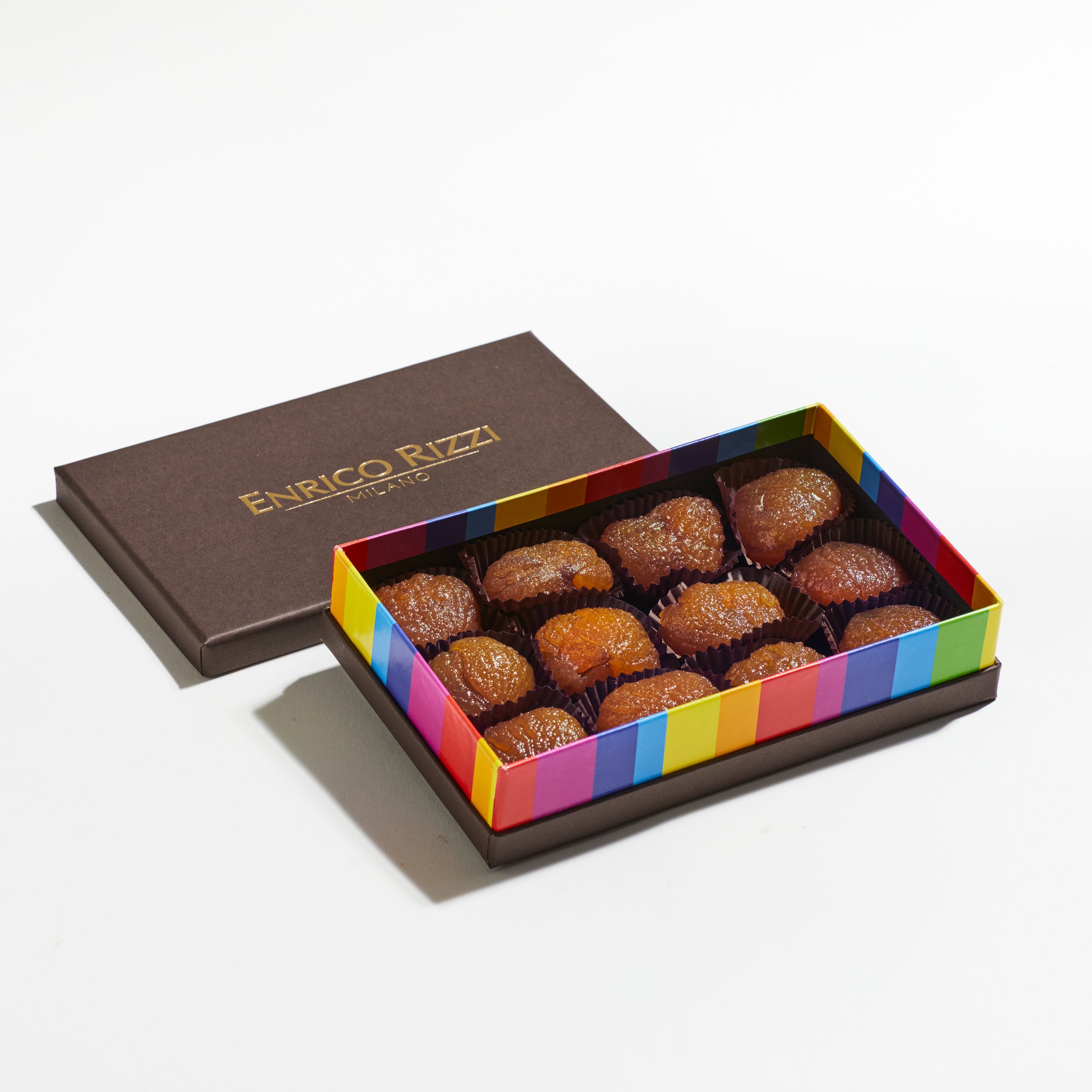 Gift box 12 marrons glacés